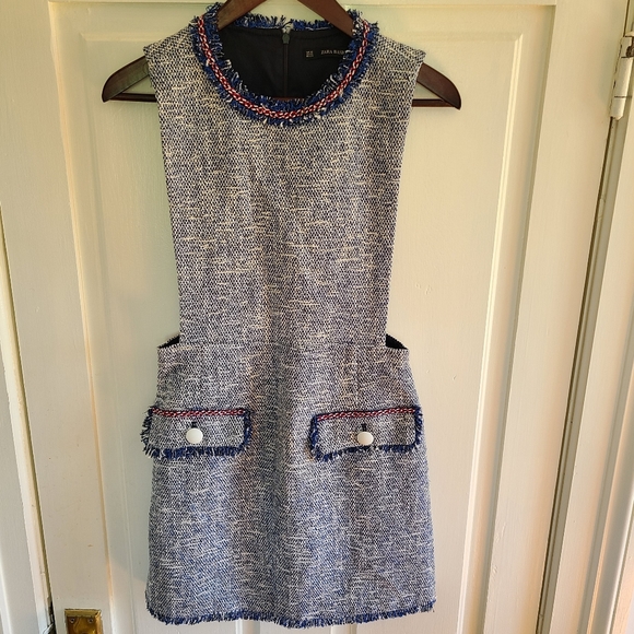 ZARA - Woven pinafore dress - Picture 2 of 15